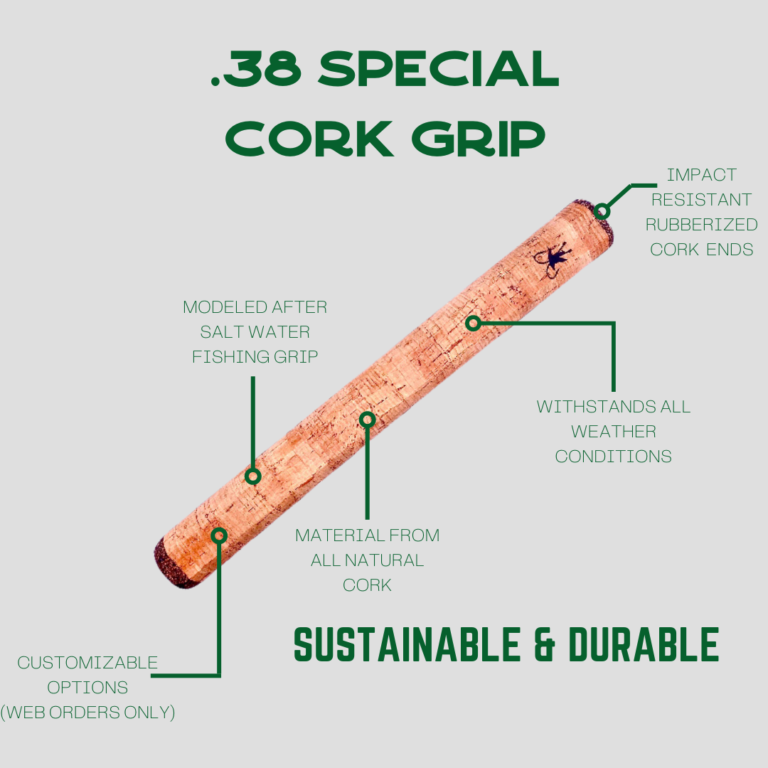.38 Special Cork Putter Grip (Customize Options)