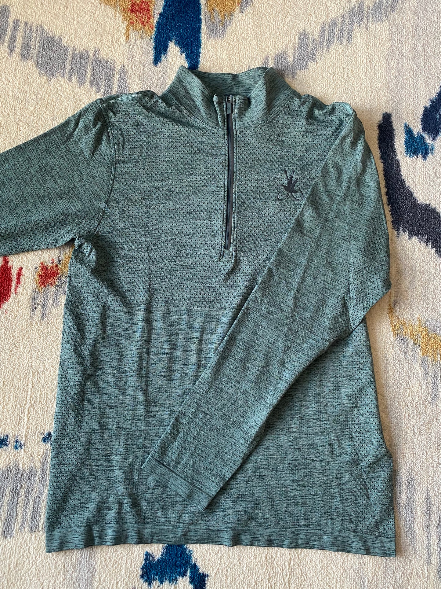 Lululemon Vent Tech Q-Zip - Smoked Spruce