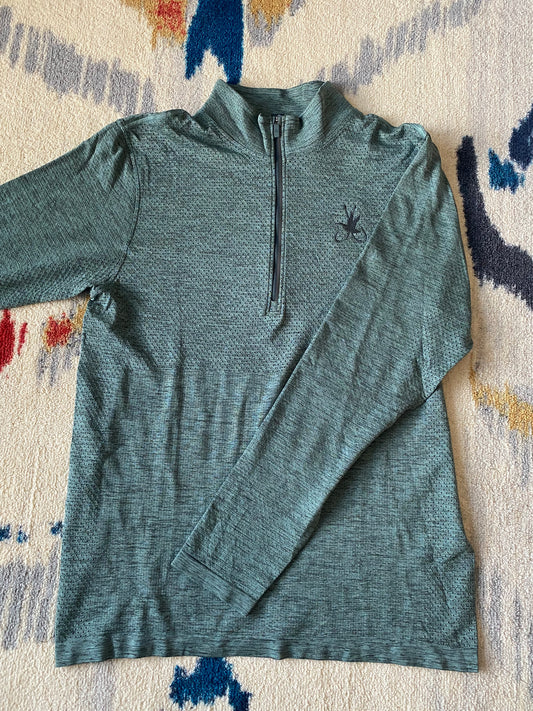 Lululemon Vent Tech Q-Zip - Smoked Spruce