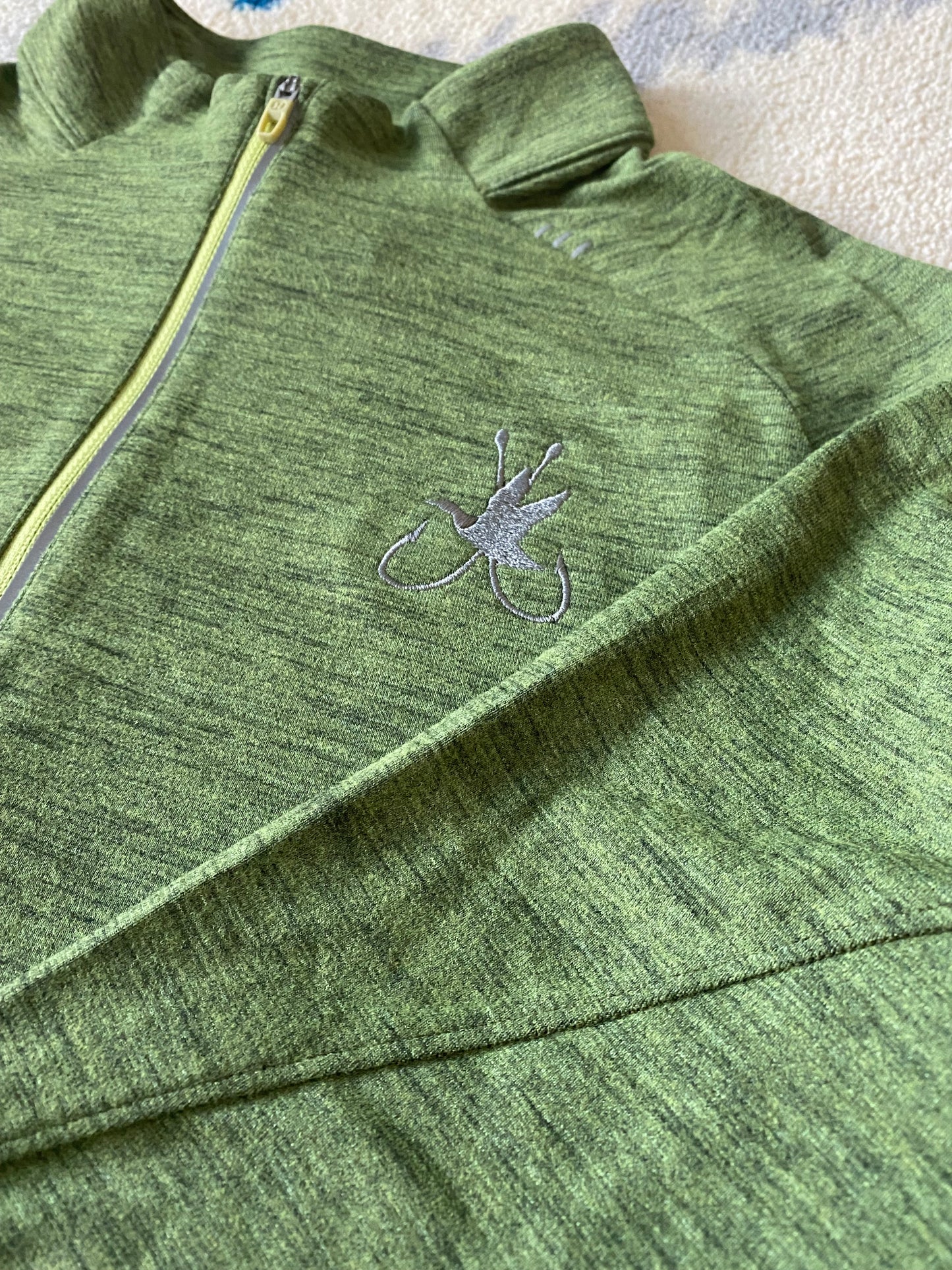 Lululemon Surge Warm Half Zip - Wasabi