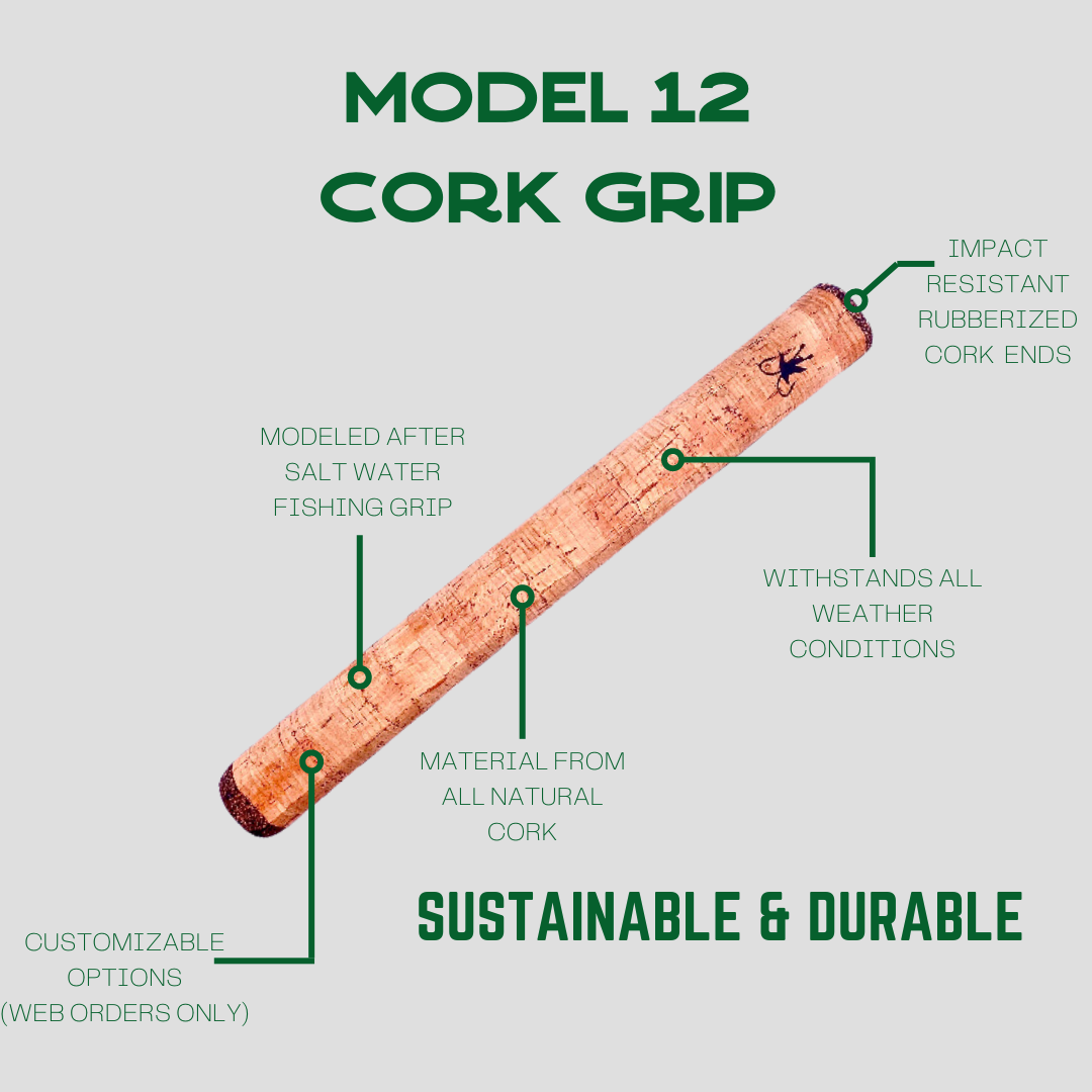 Model 12 Cork Putter Grip (Customize Options)