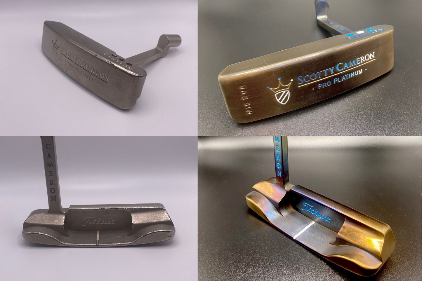 Scotty Cameron Pro Platinum - Torched