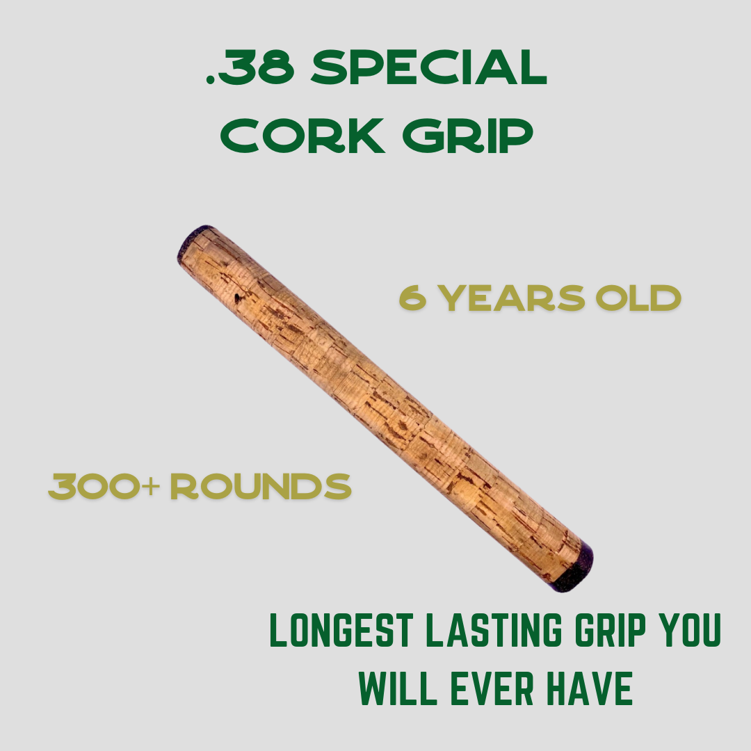 .38 Special Cork Putter Grip (Customize Options)