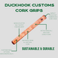 .50 Caliber Cork Putter Grip (Customize Options)