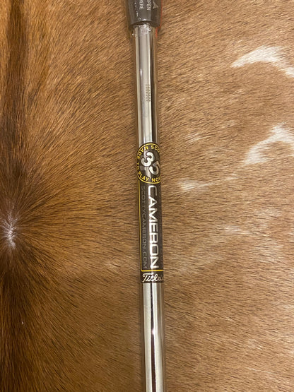 Scotty Cameron .390 Shaft + PHANTOM Black and White Pistolero Plus Grip