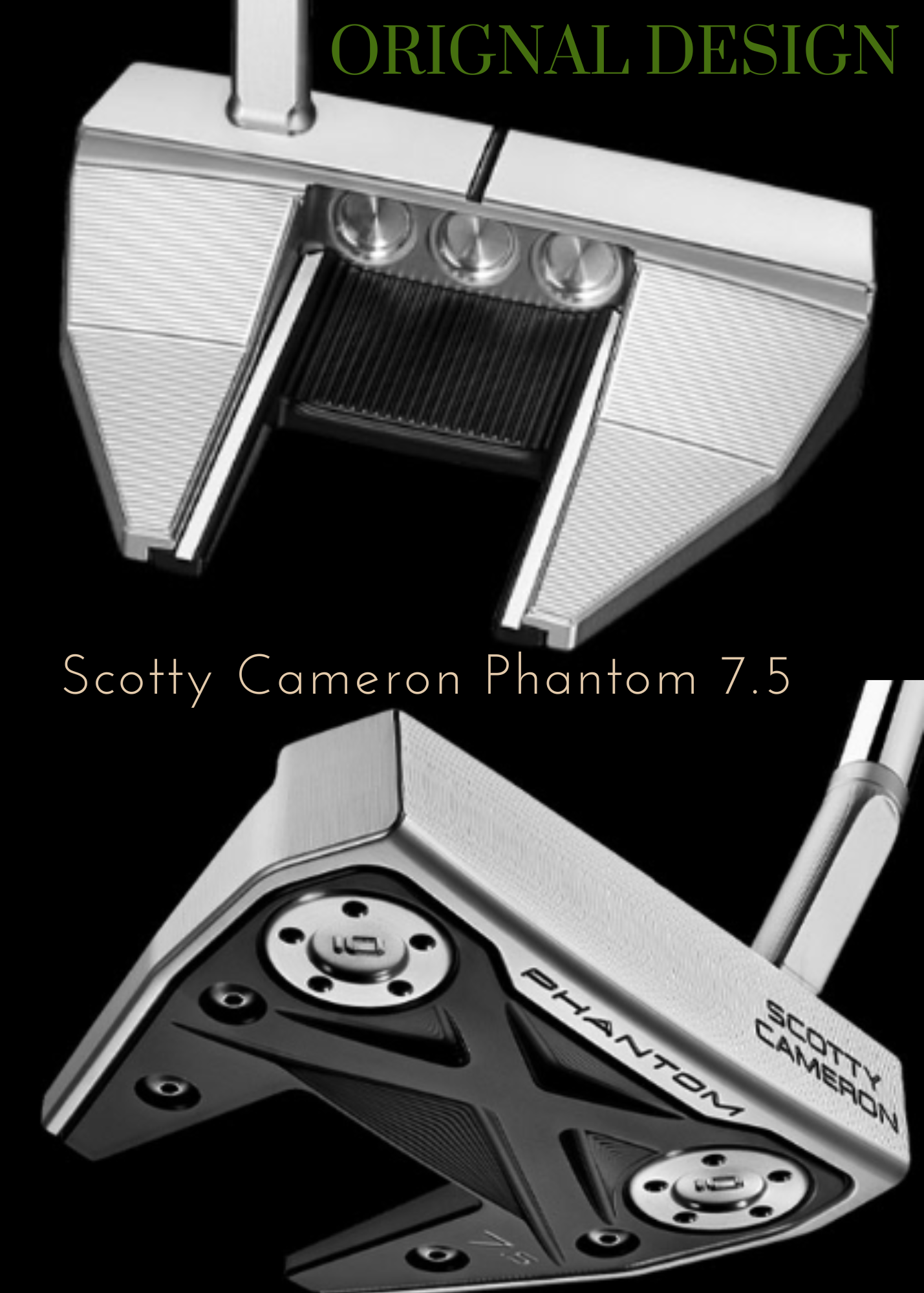 Scotty Cameron Phantom 7.5 Camo Bulletback PREORDER